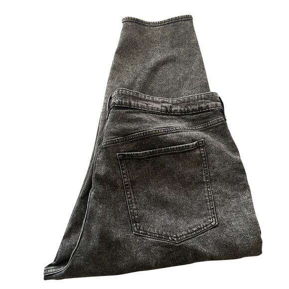 Old Navy Jeans Women's Plus 24 Black O.G. Straight High Rise Secret Slim Pockets - Picture 3 of 14